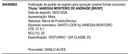 SANTO LOOK by VANESSA MONTEIRO