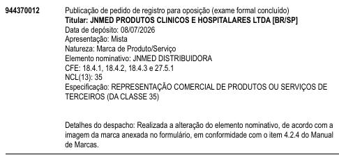 JNMED DISTRIBUIDORA
