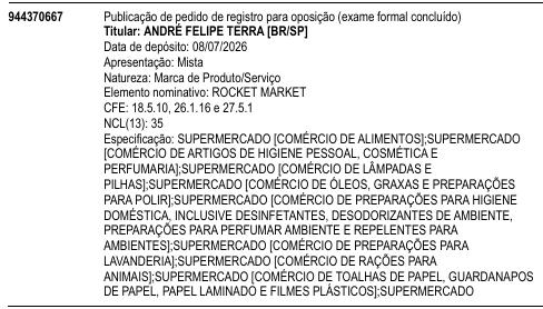 ROCKET MARKET