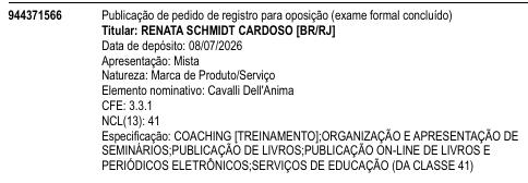 Cavalli Dell'Anima