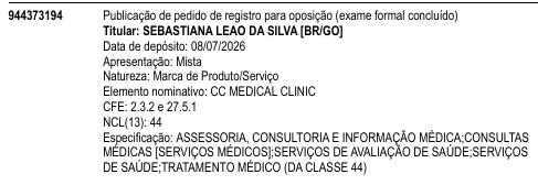 CC MEDICAL CLINIC