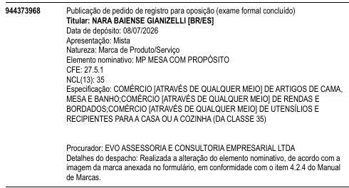 MP MESA COM PROPÓSITO