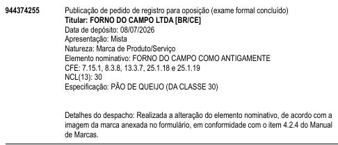 FORNO DO CAMPO COMO ANTIGAMENTE