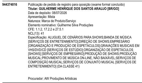 Guilherme Silva Produções