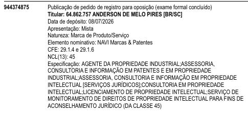 NAVI Marcas & Patentes