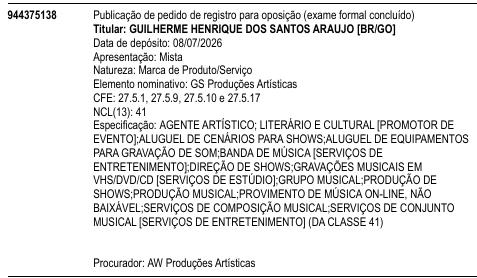 GS Produções Artísticas