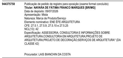 ENE ÉFE ARQUITETURA