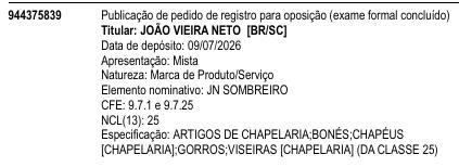 JN SOMBREIRO