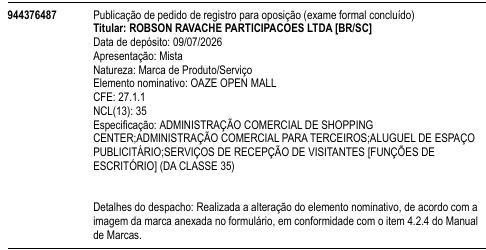 OAZE OPEN MALL