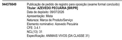 Azevedo Pecuária