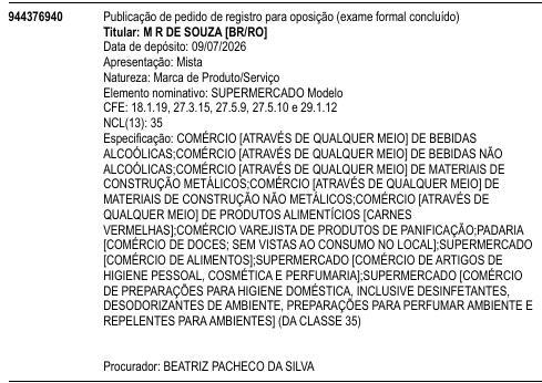 SUPERMERCADO Modelo