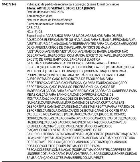 Artheus Versátil