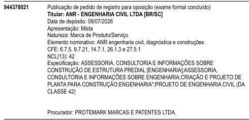 ANR engenharia civil, diagnóstica e construções