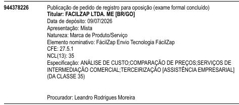 FácilZap Envio Tecnologia FácilZap