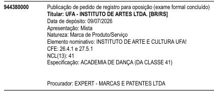 INSTITUTO DE ARTE E CULTURA UFA!