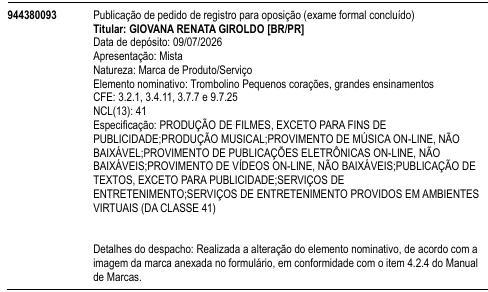 Trombolino Pequenos corações, grandes ensinamentos