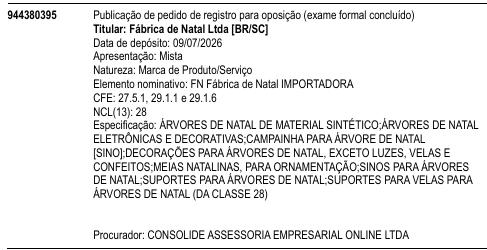 FN Fábrica de Natal IMPORTADORA