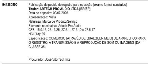 Artech Pro Áudio
