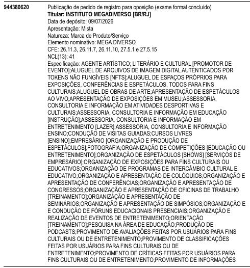 MEGA DIVERSO