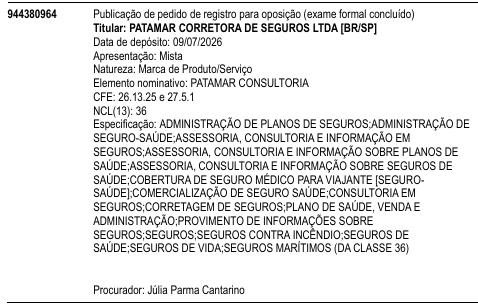 PATAMAR CONSULTORIA