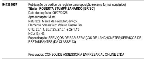 Veleiro Gastro Bar