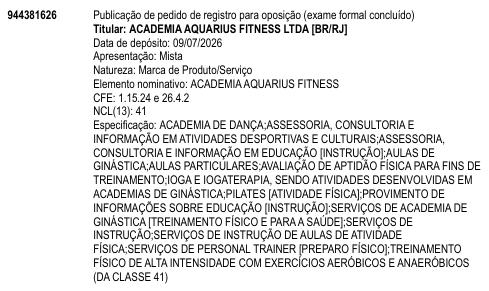 ACADEMIA AQUARIUS FITNESS
