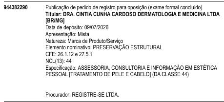 PRESERVAÇÃO ESTRUTURAL