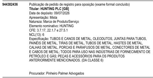HUNTING