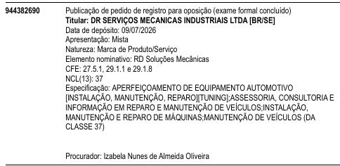 RD Soluções Mecânicas