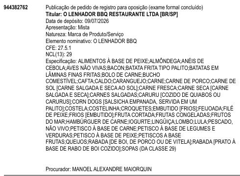 O LENHADOR BBQ