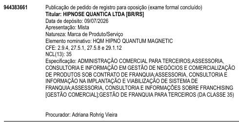 HQM HIPNO QUANTUM MAGNETIC