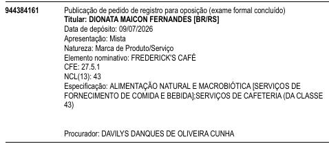 FREDERICK'S CAFÉ
