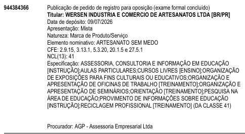 ARTESANATO SEM MEDO