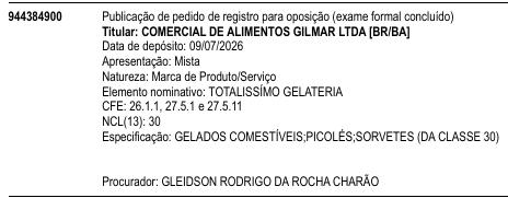 TOTALISSÍMO GELATERIA