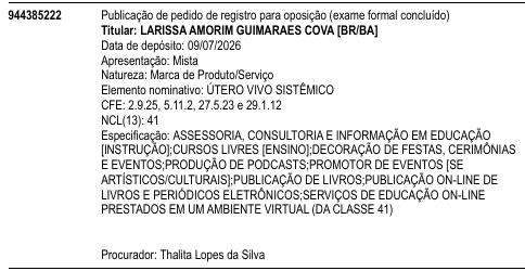 ÚTERO VIVO SISTÊMICO