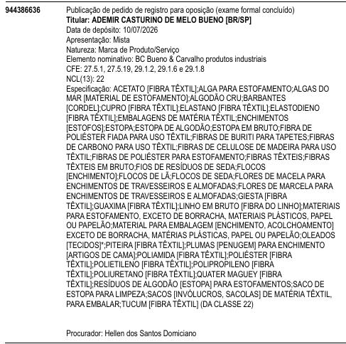 BC Bueno & Carvalho produtos industriais