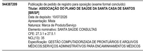 SANTA SAÚDE CONSULTAS