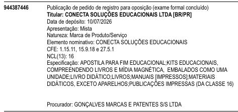 CONECTA SOLUÇÕES EDUCACIONAIS