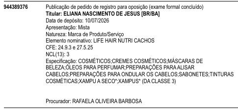 LIFE HAIR NUTRI CACHOS