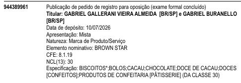 BROWN STAR