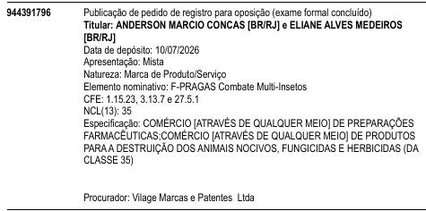 F-PRAGAS Combate Multi-Insetos