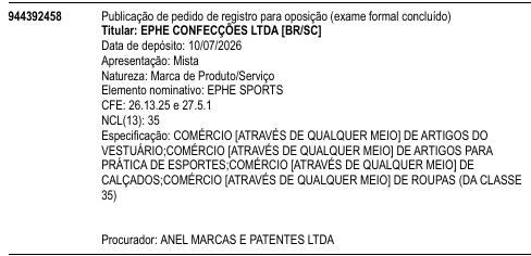 EPHE SPORTS