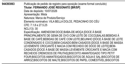 VILA BELLA DOLCE, PEDACINHO DO CÉU