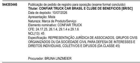 CONFIAR TRUCK