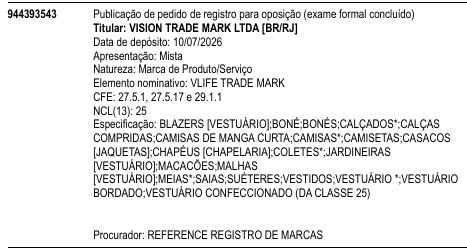 VLIFE TRADE MARK