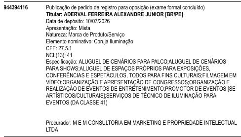 Coruja Iluminação