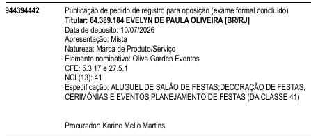 Oliva Garden Eventos