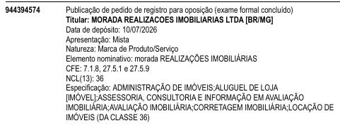 morada REALIZAÇÕES IMOBILIÁRIAS