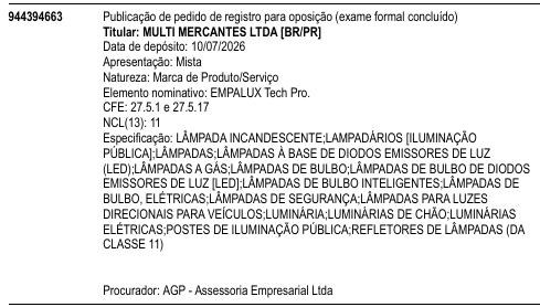 EMPALUX Tech Pro.