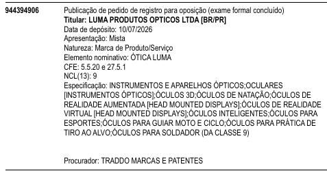 ÓTICA LUMA